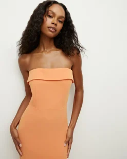 Absol Crepe Strapless Dress in><noscript><img width=