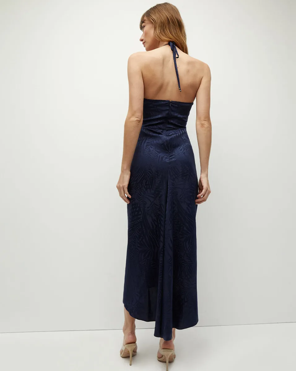 Aldana Stretch-Silk Dress>Veronica Beard