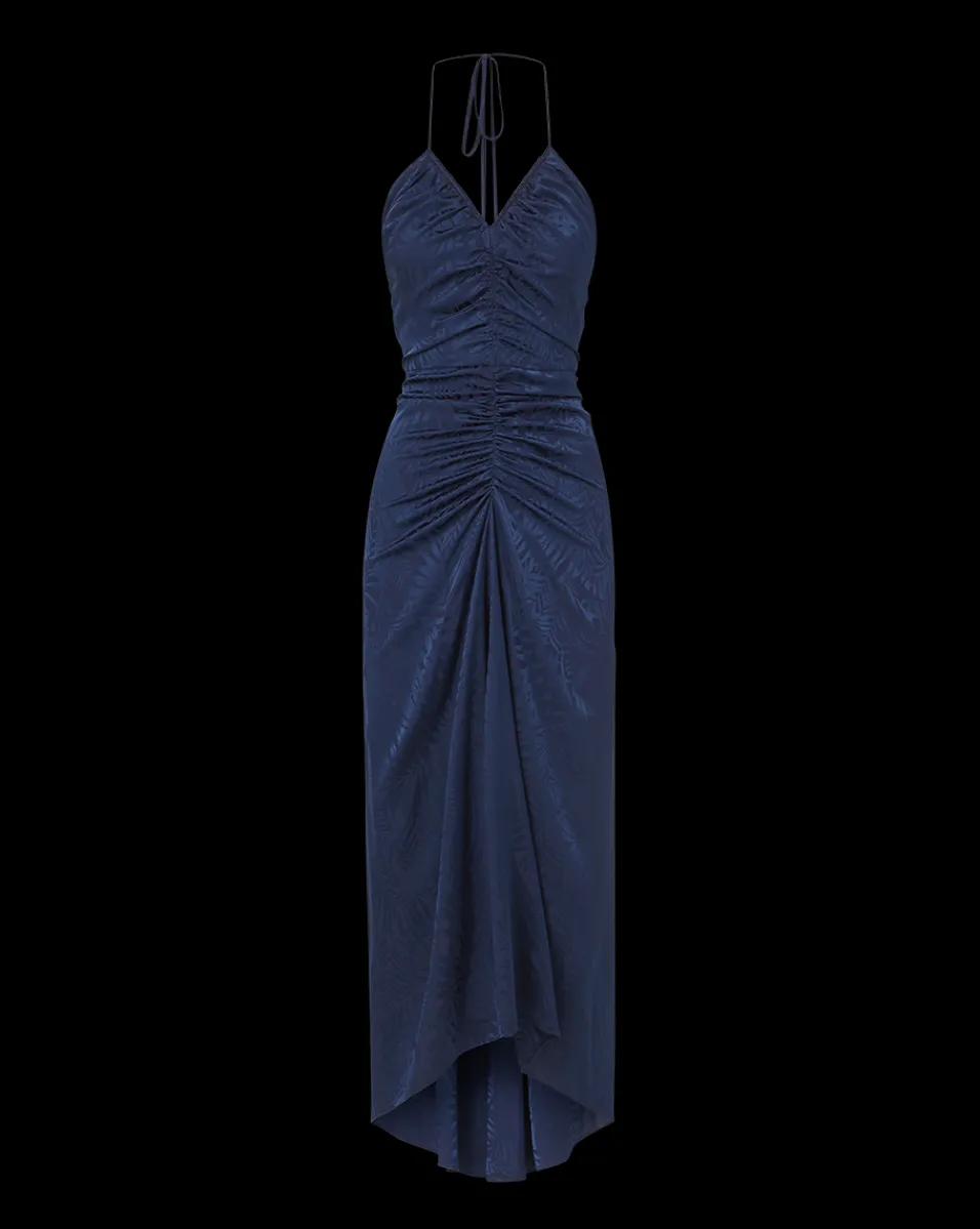 Aldana Stretch-Silk Dress>Veronica Beard