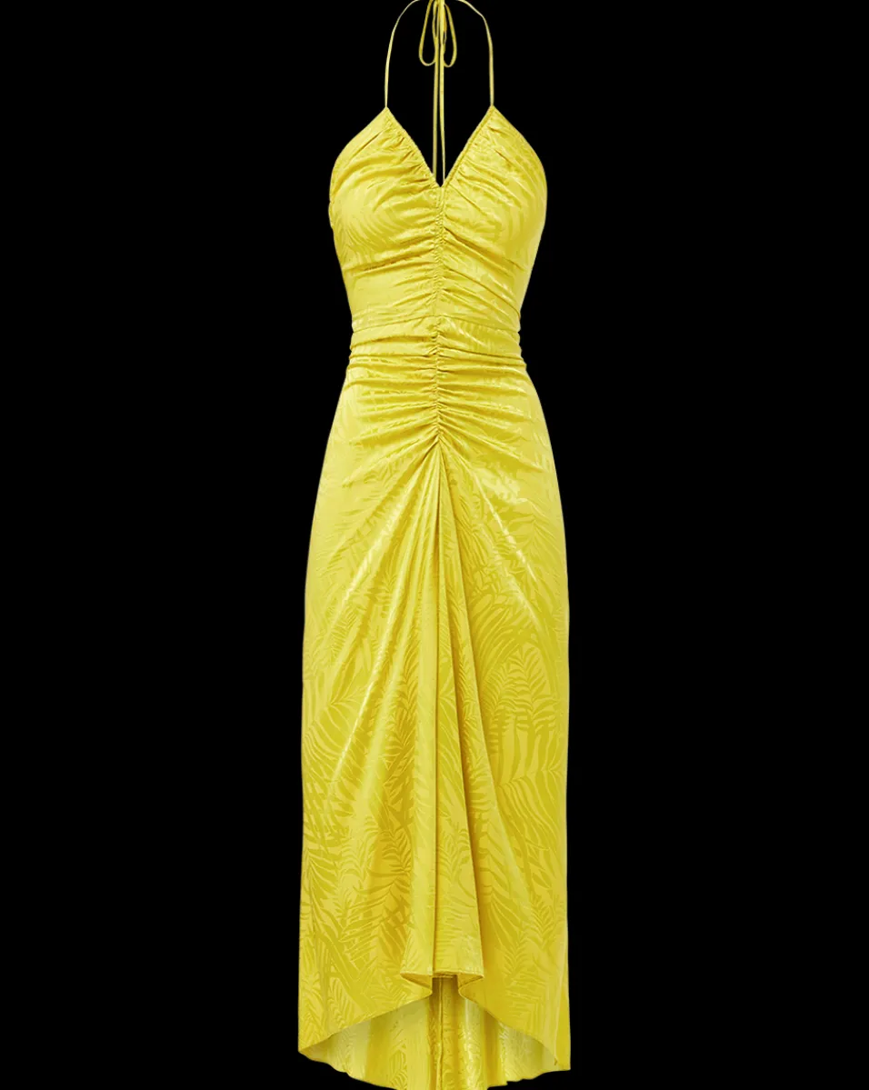 Aldana Stretch-Silk Dress in>Veronica Beard Discount