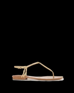Amelia Metallic T-Strap Sandal><noscript><img width=