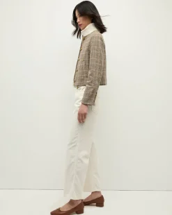 Andrea Plaid Jacket in Russet Multi><noscript><img width=