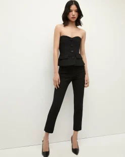 Arlette Strapless Peplum Bustier in><noscript><img width=