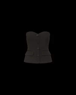 Arlette Strapless Peplum Bustier in><noscript><img width=