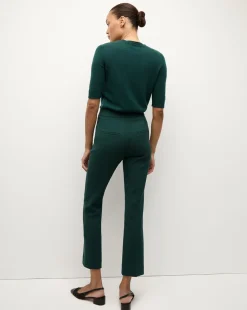 Arte High Waisted Pant in Dark Green><noscript><img width=