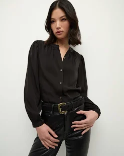 Ashlynn Top in>Veronica Beard Outlet