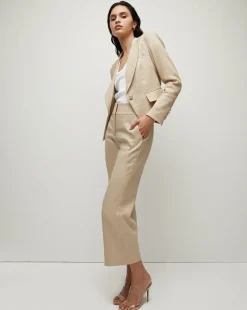 Aubrie Women's Linen Cropped Pant><noscript><img width=