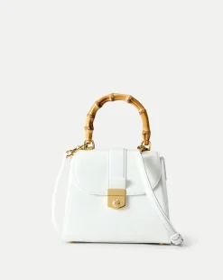 Avenue Bamboo-Handle Bag in>Veronica Beard Online