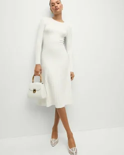 Avenue Bamboo-Handle Bag in>Veronica Beard Online