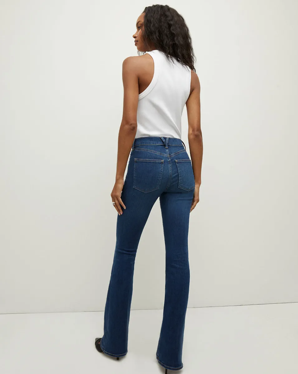Beverly High Rise Skinny Flared Jeans>Veronica Beard Hot