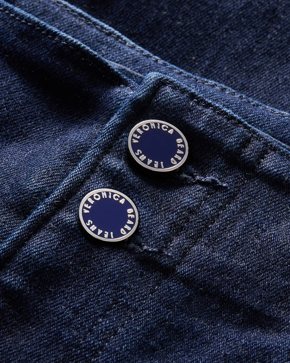 Beverly Skinny-Flare Jean in Indigo Wash>Veronica Beard Outlet