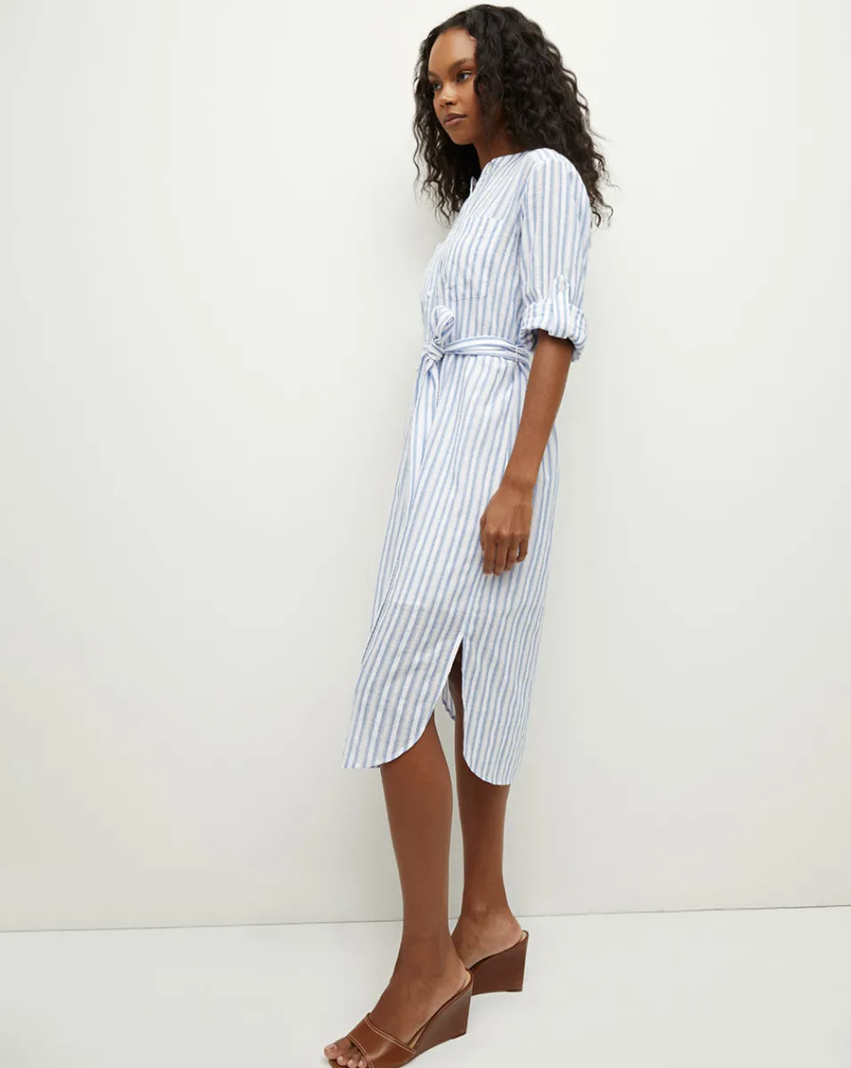 Bianca Cotton Shirtdress in>Veronica Beard