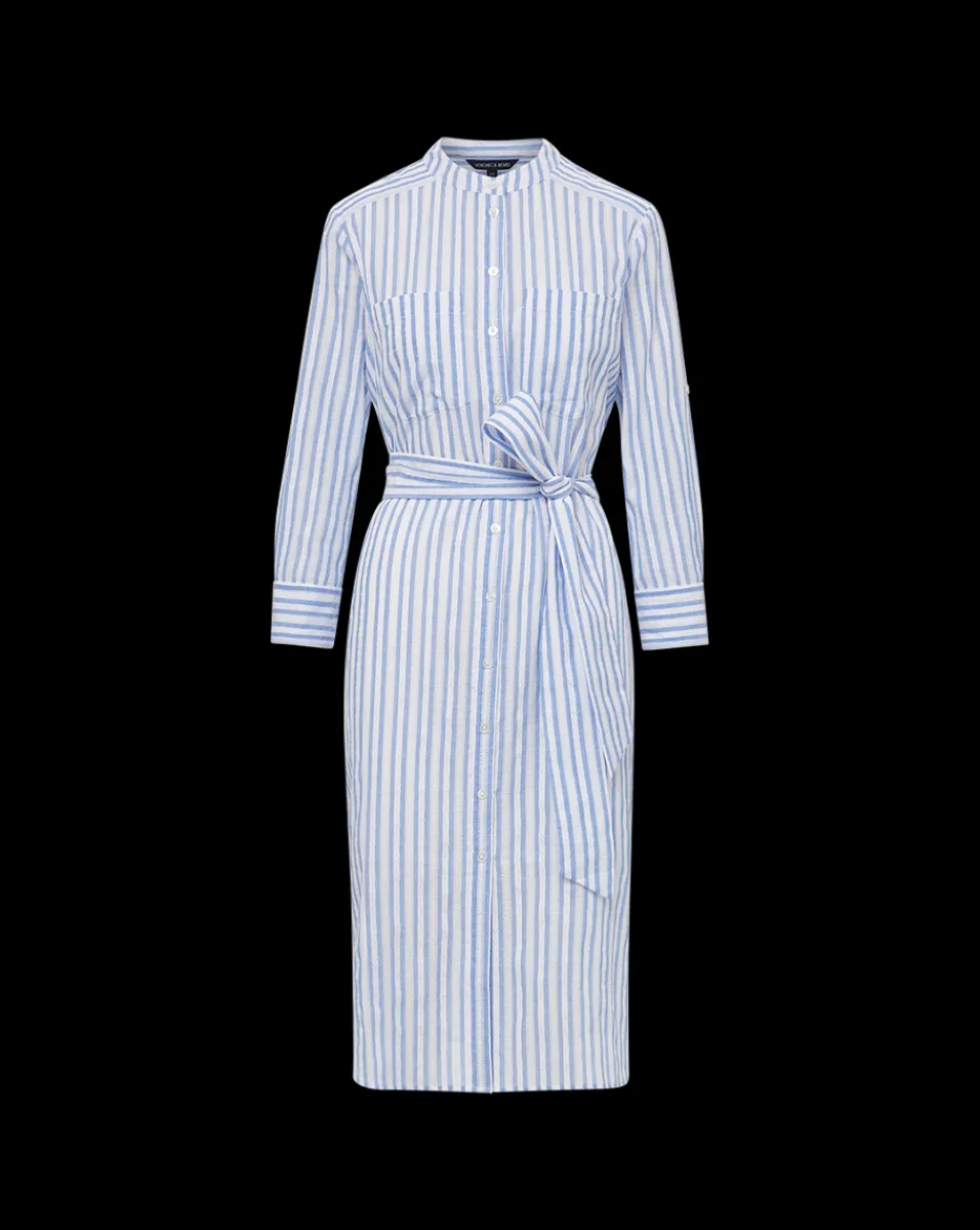 Bianca Cotton Shirtdress in>Veronica Beard