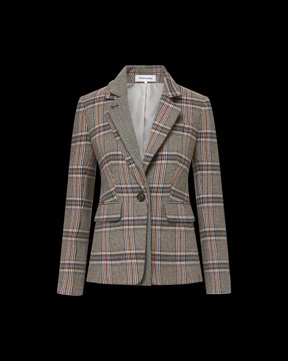 Blythe Jacket in Black Multi>Veronica Beard Sale