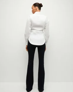Bosco Ruched Shirt in | Cinched Shirt><noscript><img width=