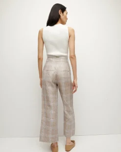 Brixton Linen Pant in Khaki Multi><noscript><img width=