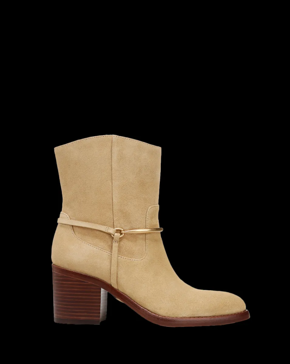Camden Suede Bootie in>Veronica Beard New