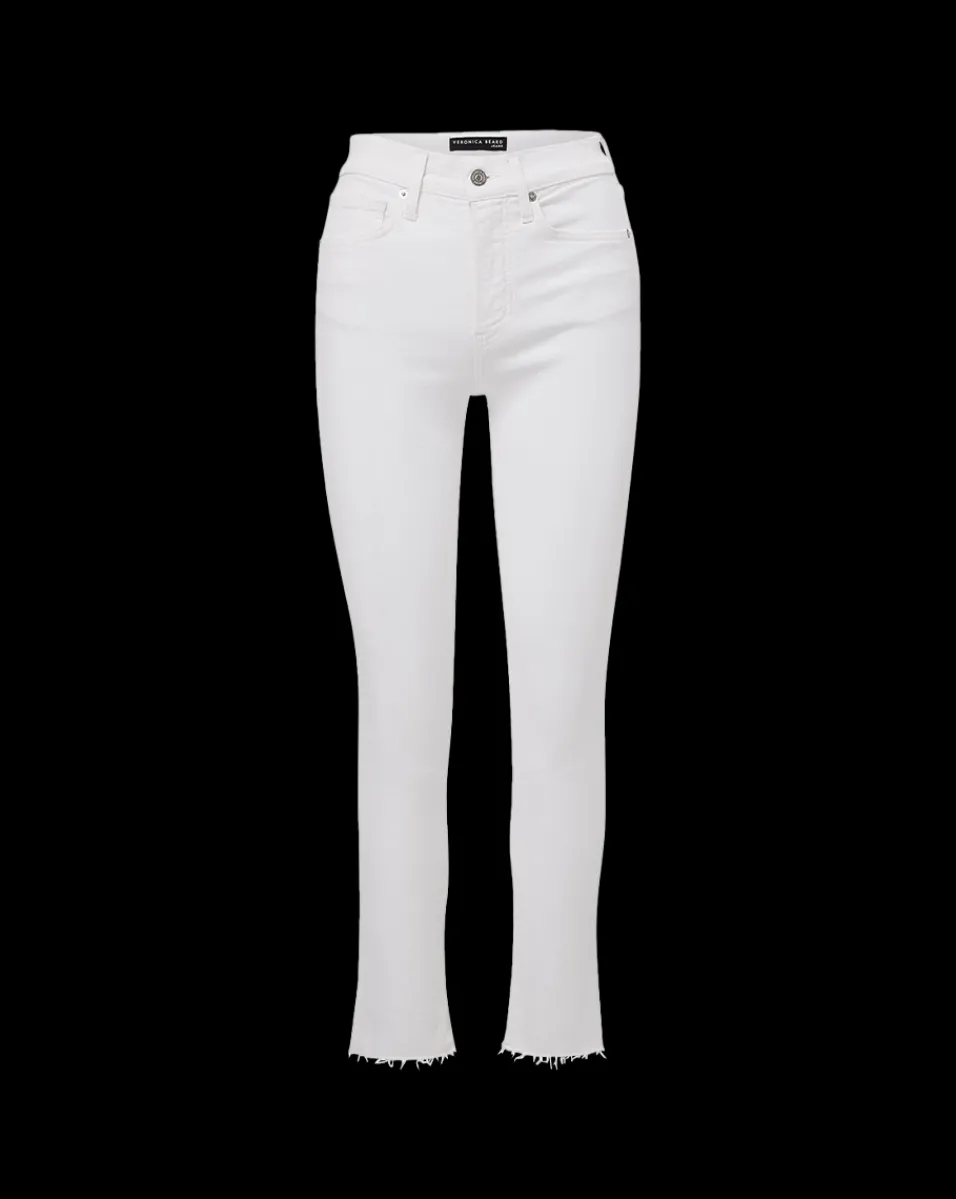 Carly Raw Hem Kick-Flare Jean in>Veronica Beard Hot