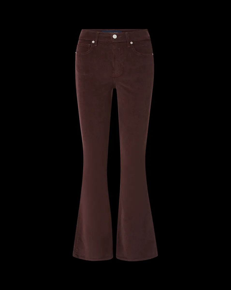 Carson Corduroy Kick-Flare Pant in>Veronica Beard Outlet