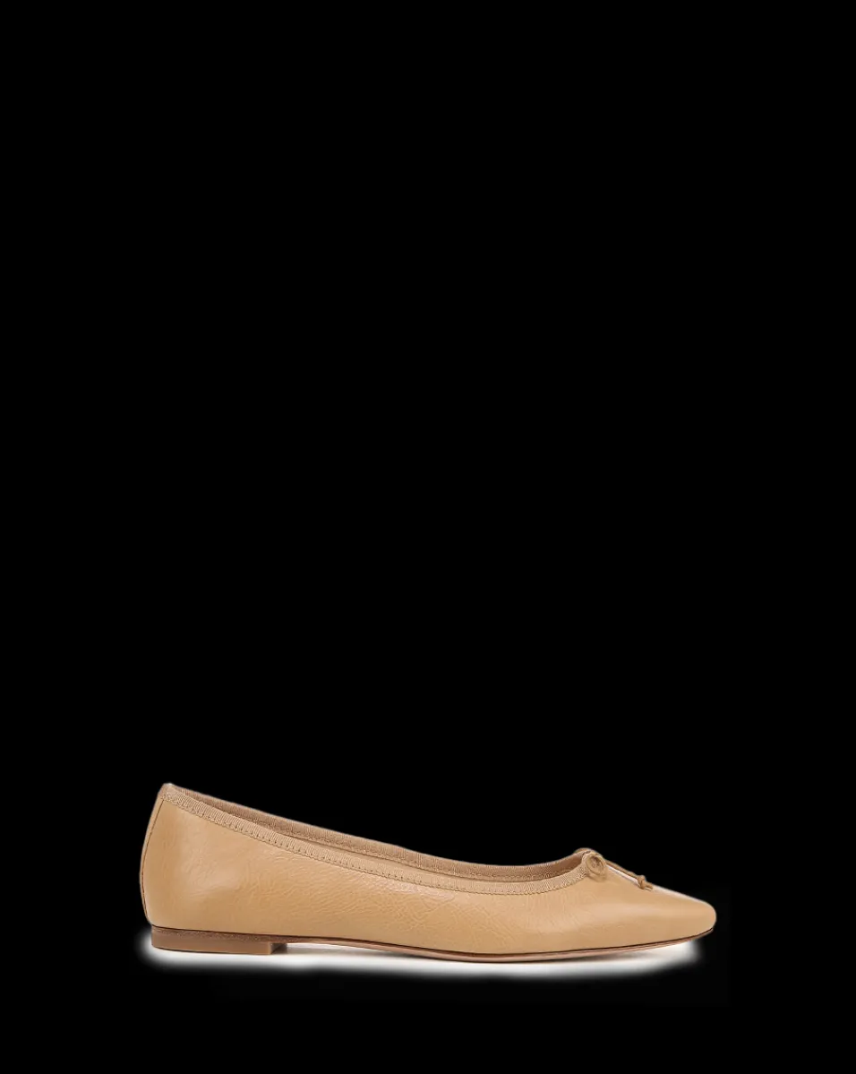 Catherine Leather Ballet Flat in>Veronica Beard Online