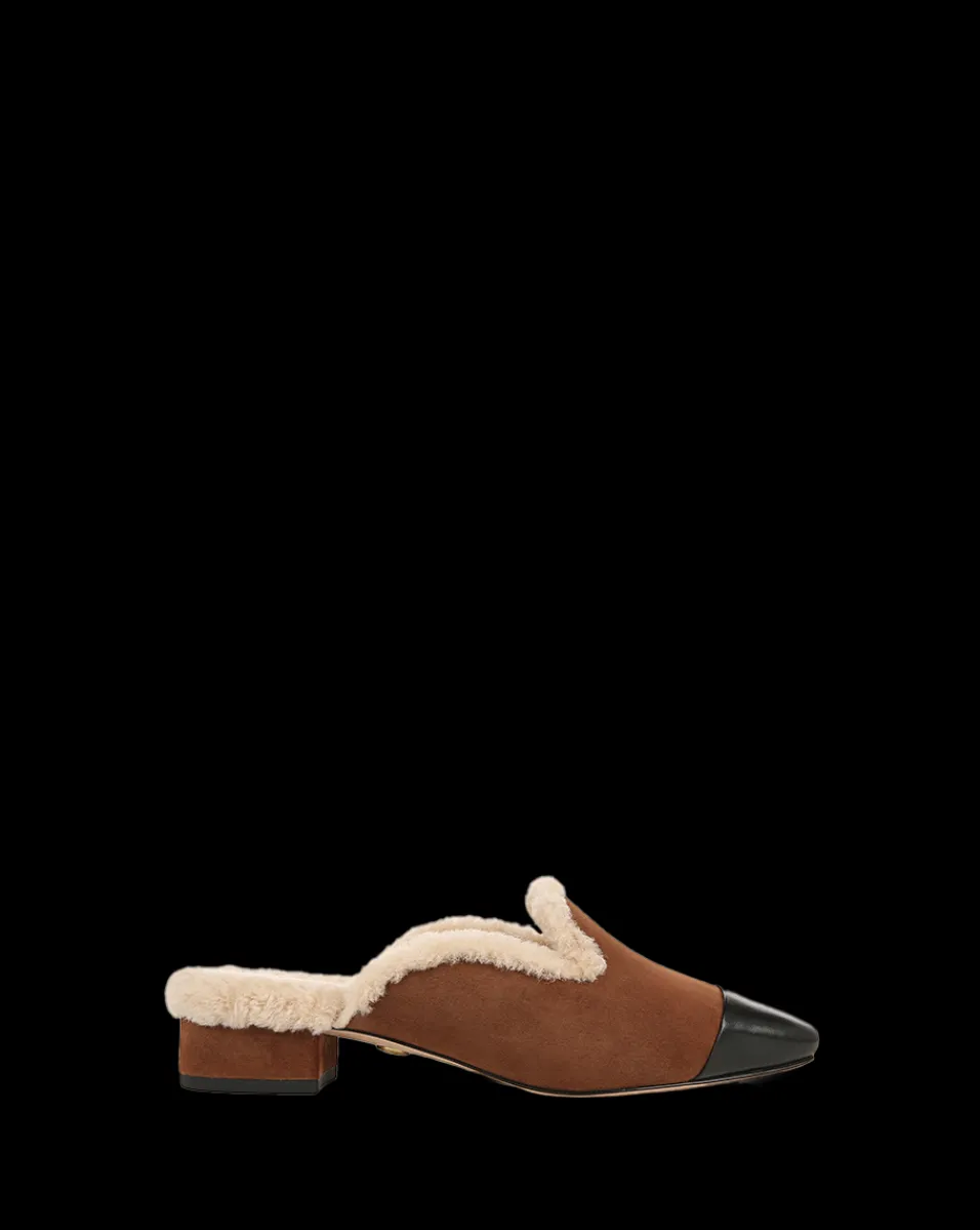 Cecile Shearling Mule in>Veronica Beard Online