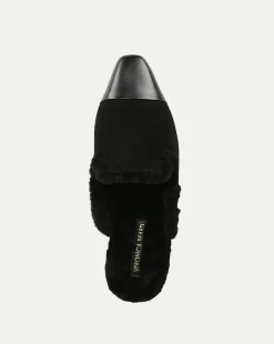 Cecile Shearling Mule in><noscript><img width=