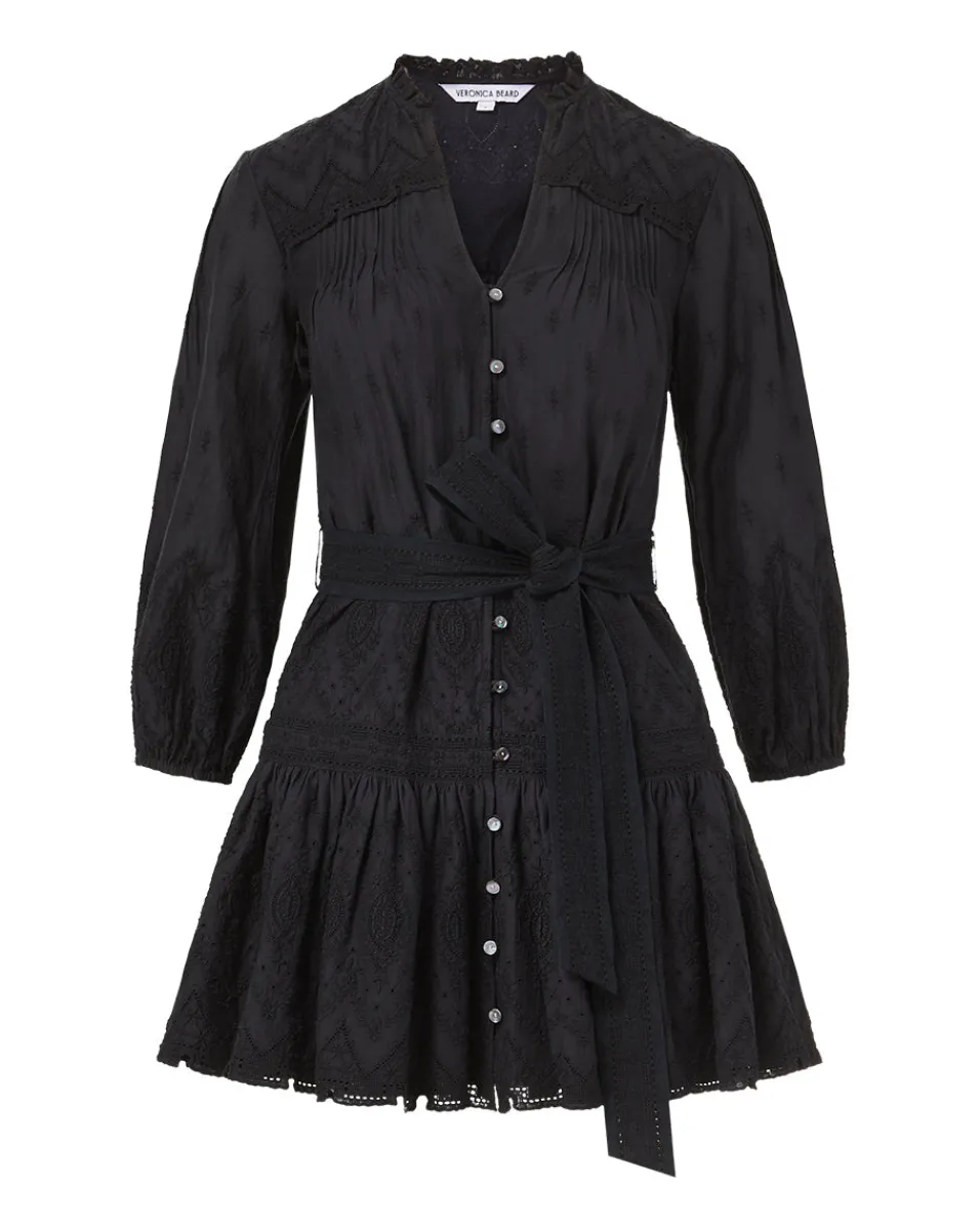 Chrisjen Cotton Eyelet Mini Dress>Veronica Beard Hot