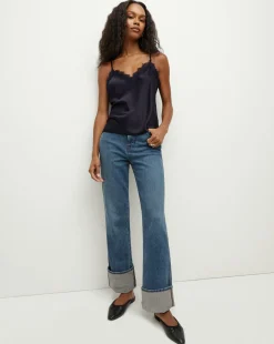 Ciarlo Lace-Trim Top in>Veronica Beard