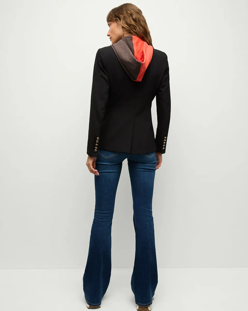 Cleveland Browns Dickey Jacket in Black/Gold>Veronica Beard Hot