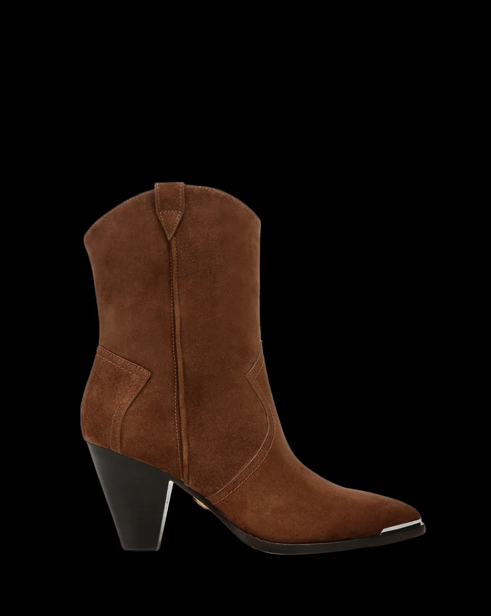 Cody Suede Western Bootie in>Veronica Beard New