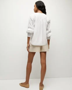 Constanza Button-Down Top in><noscript><img width=