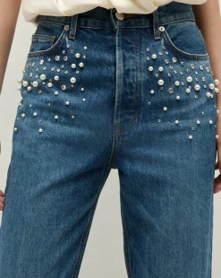 Daniela Straight Leg Jean in x Poppy Delevingne><noscript><img width=