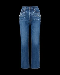 Daniela Straight Leg Jean in x Poppy Delevingne><noscript><img width=