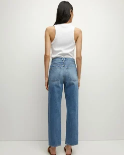 Daniela Straight-Leg Jean in Lakeshore Blush><noscript><img width=