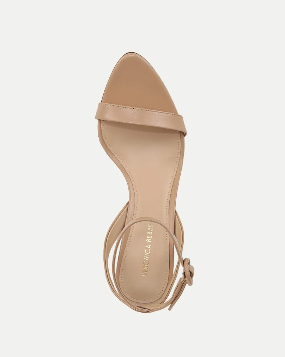Darcelle Leather Sandal in>Veronica Beard Discount