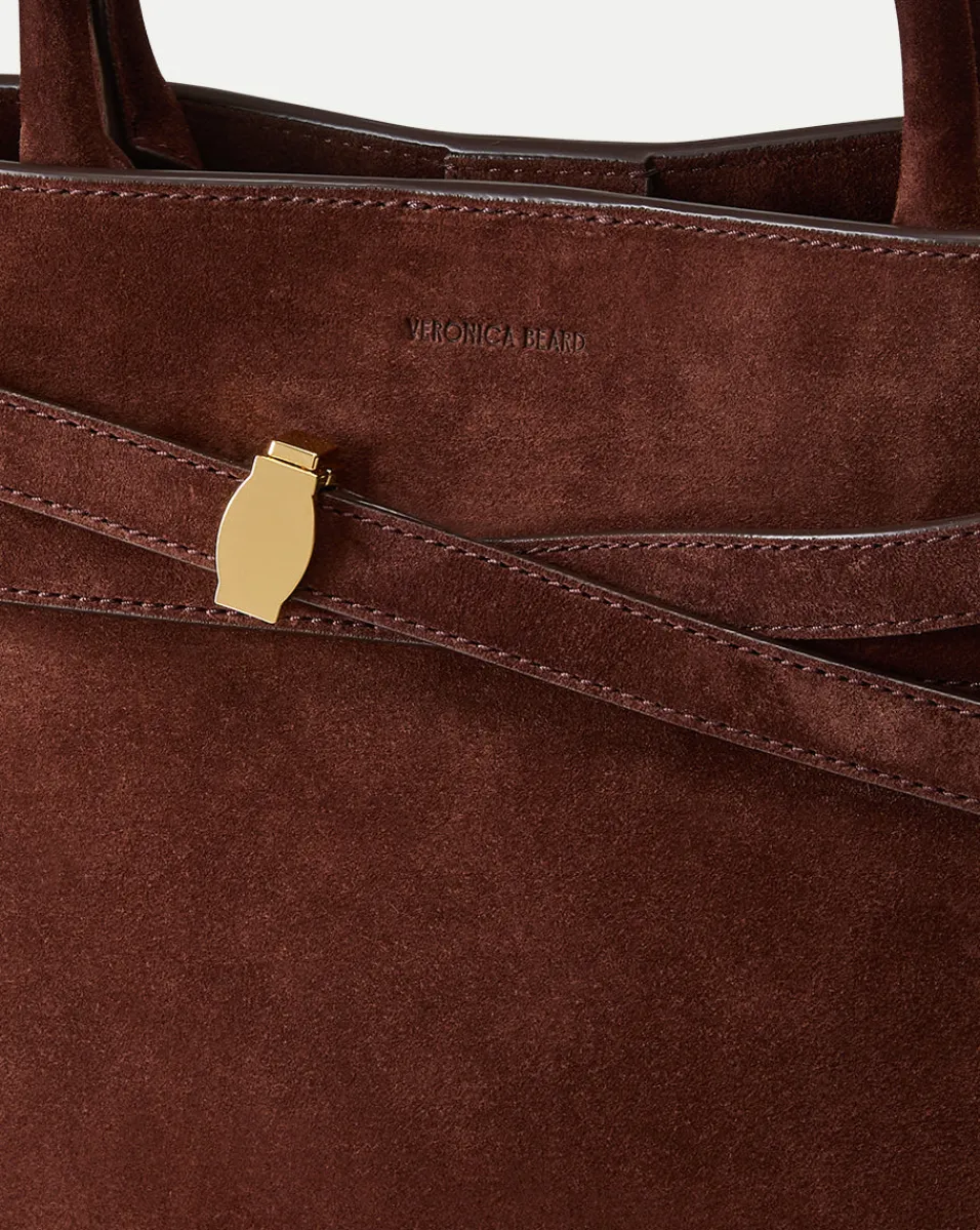 Dash Suede Bag in>Veronica Beard Hot