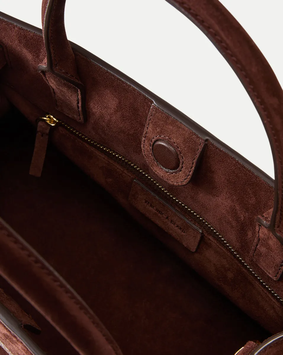 Dash Suede Bag in>Veronica Beard Hot