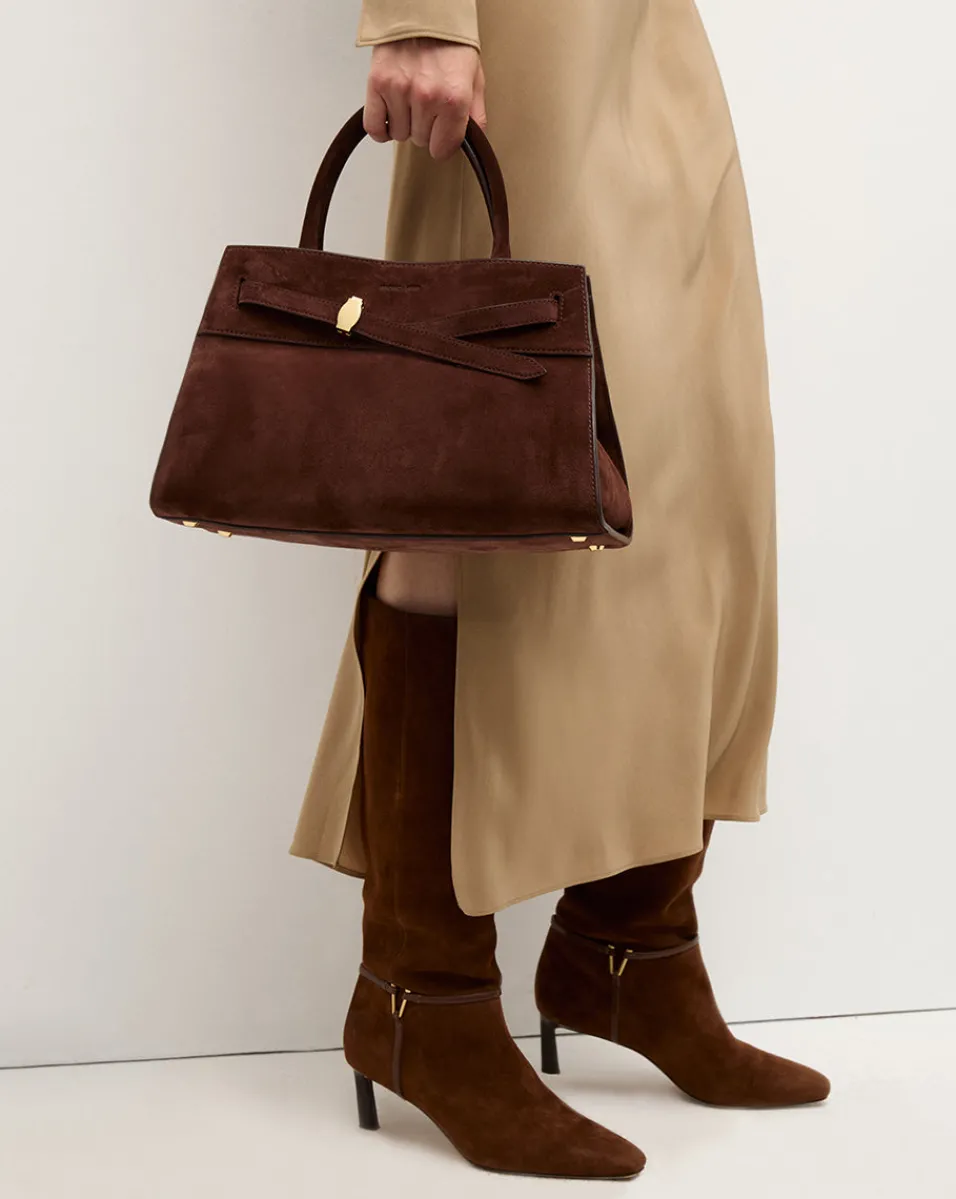 Dash Suede Bag in>Veronica Beard Hot