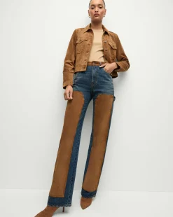 Delena Suede Jacket in><noscript><img width=