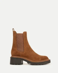 Delilah Suede Bootie in>Veronica Beard New