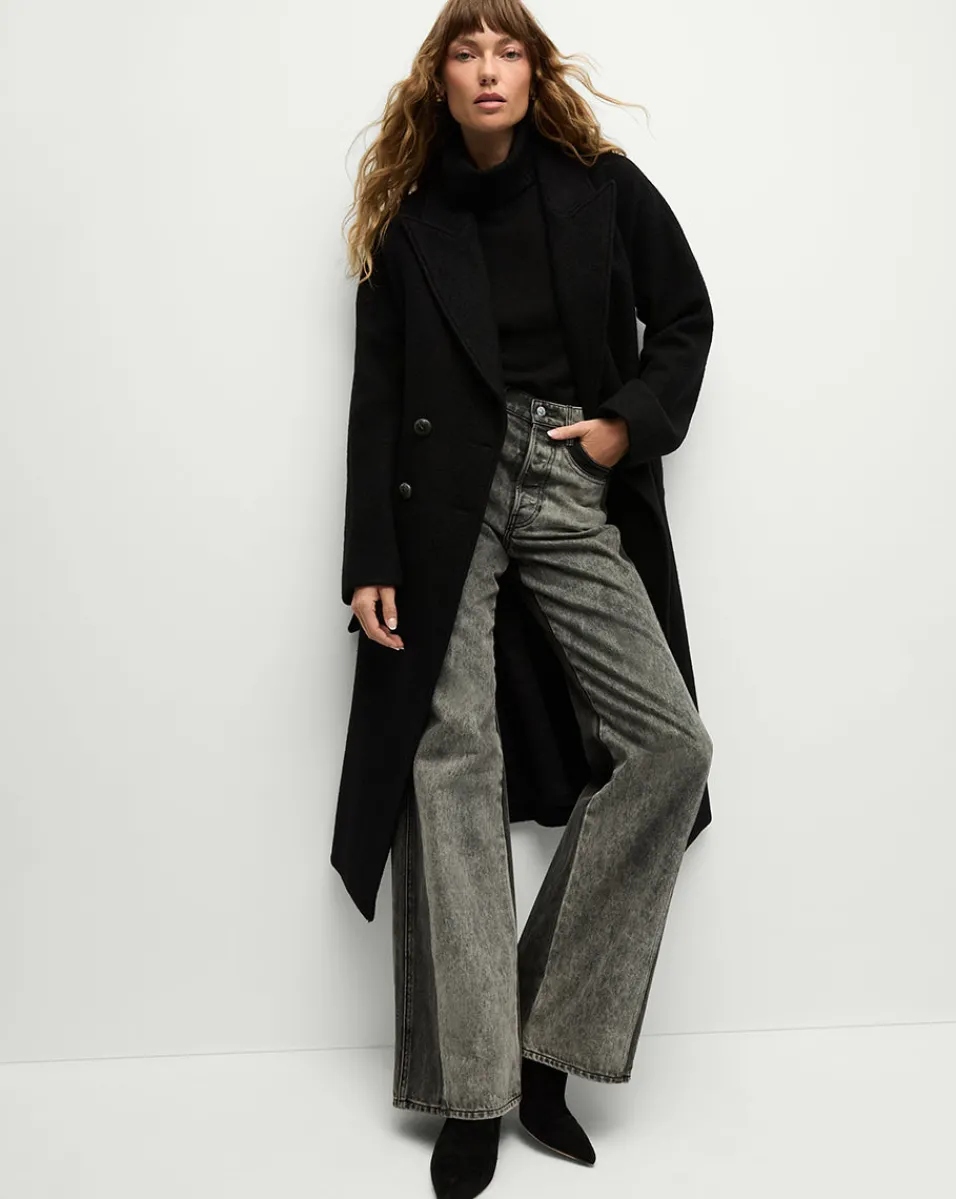 Della Wool Dickey Coat in>Veronica Beard Sale