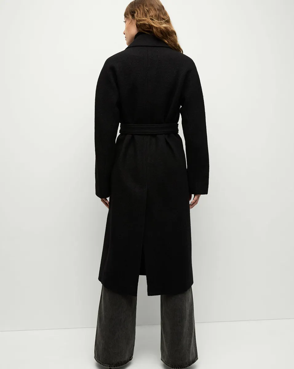 Della Wool Dickey Coat in>Veronica Beard Sale