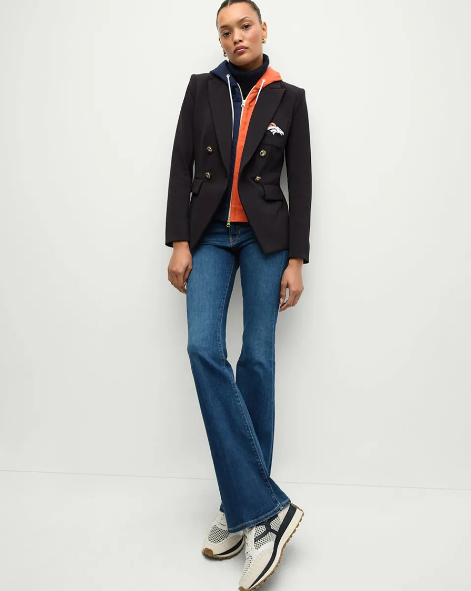 Denver Broncos Dickey Jacket in Navy/Gold>Veronica Beard Outlet