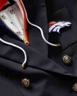 Denver Broncos Dickey Jacket in Navy/Gold><noscript><img width=