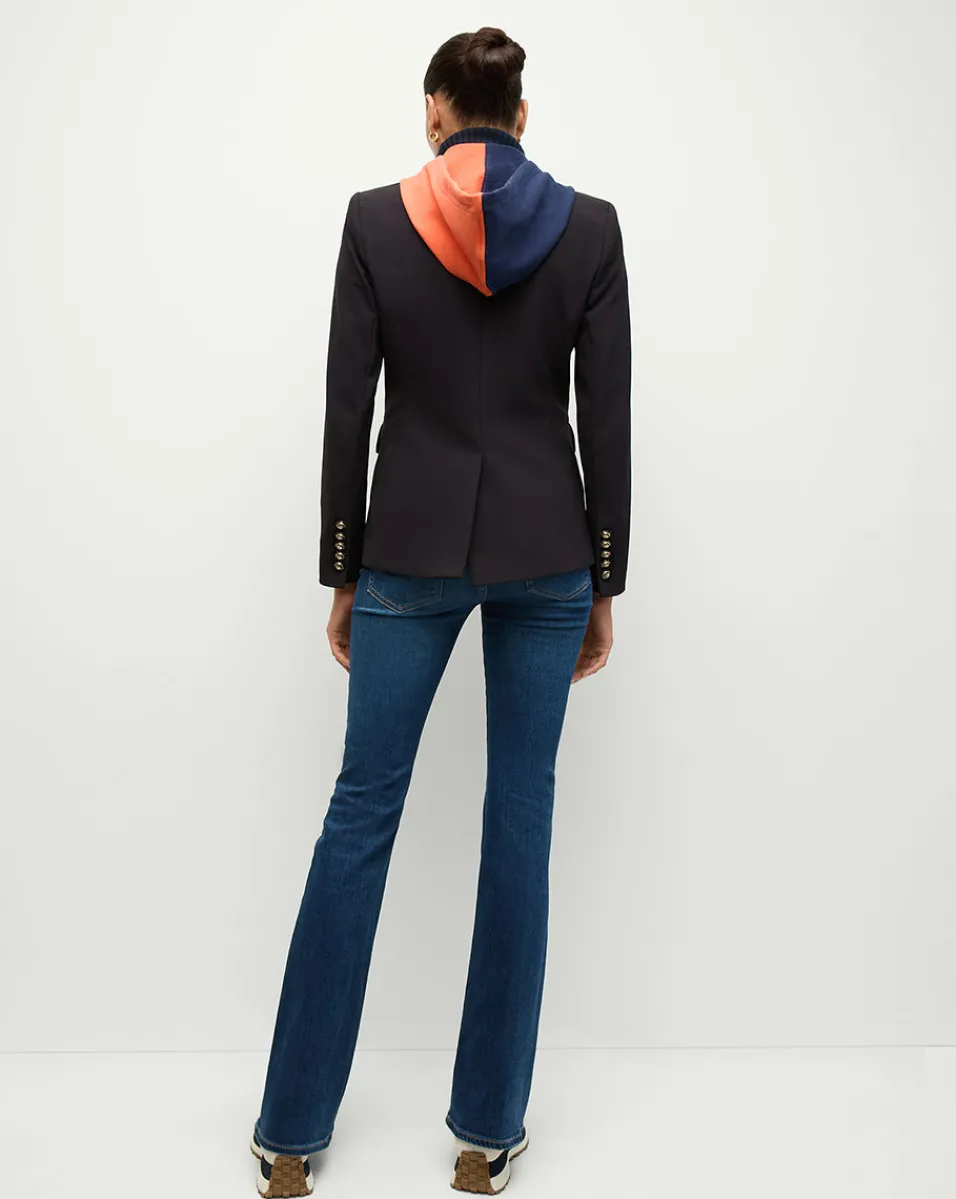 Denver Broncos Dickey Jacket in Navy/Gold>Veronica Beard Outlet