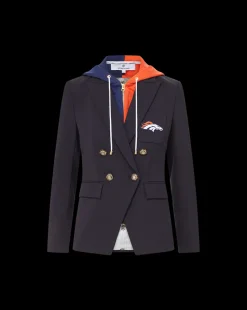 Denver Broncos Dickey Jacket in Navy/Gold><noscript><img width=
