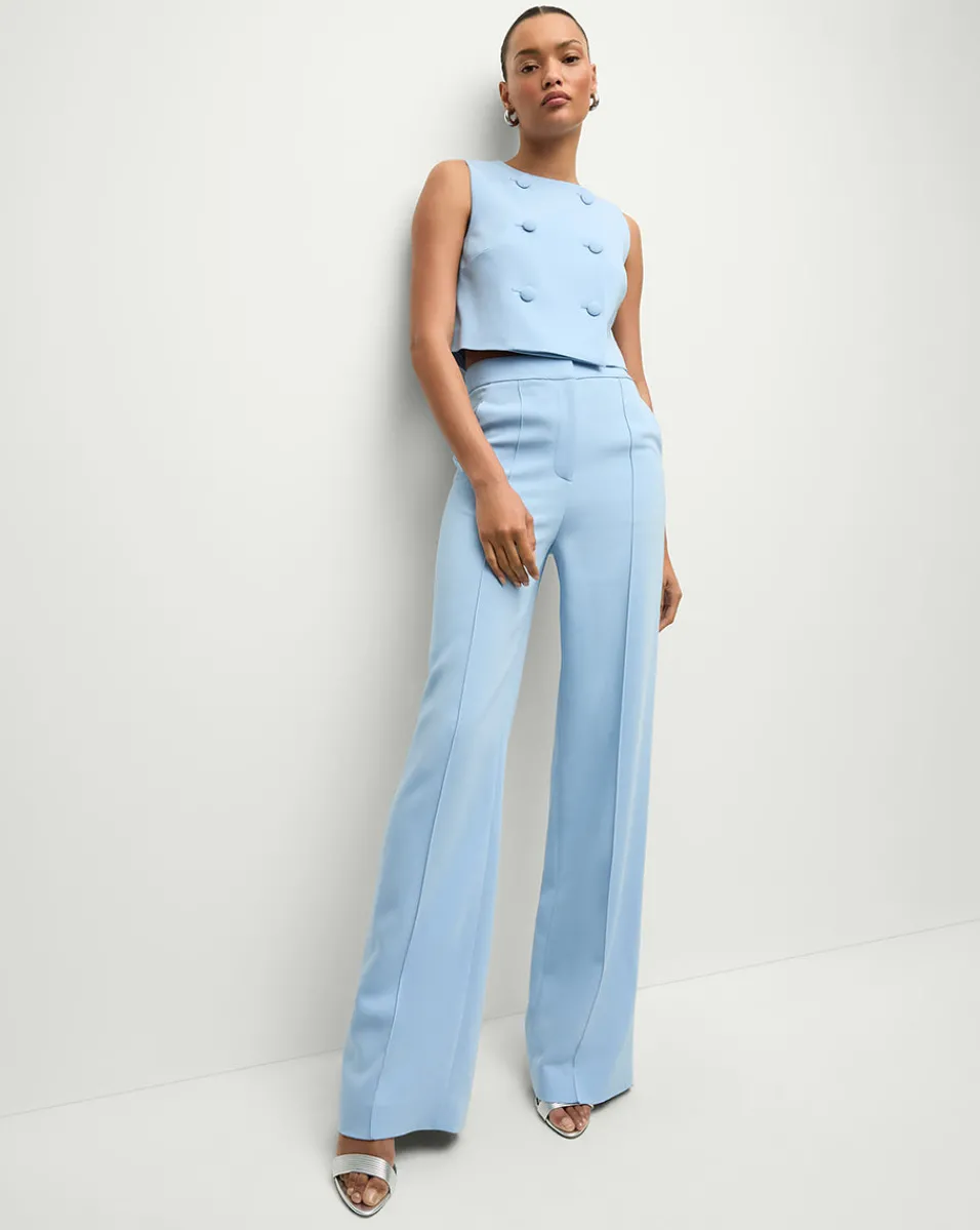 Edia Pant in Blue Sky>Veronica Beard Sale