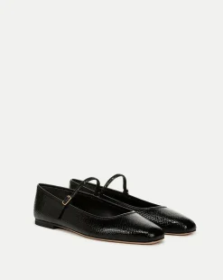 Ellie Metallic Flat in>Veronica Beard Sale