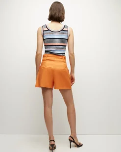 Franzi Stretch-Linen Short in><noscript><img width=