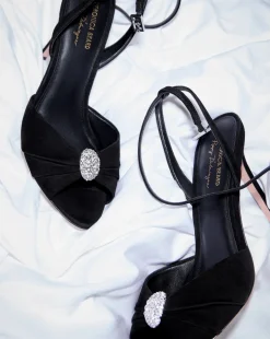 Genevieve Peep-Toe Sandal in x Poppy Delevingne><noscript><img width=